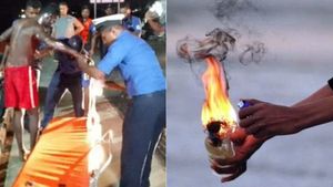  நடுக்கடலில் பயங்கரம்- இலங்கை மீனவர்கள் மீது பெட்ரோல் குண்டு வீச்சு- கடற்படை தீவிர விசாரணை!
