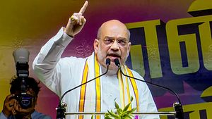தமிழக குடும்ப ஆட்சியை ஒழிப்பதற்காக, ஊழல் பிடியை விடுவிக்க அண்ணாமலை யாத்திரை- அமித்ஷா பேச்சு 