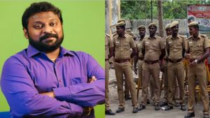 ஜாமீன் கையெழுத்து போடாமல்.. டெல்லிக்கு போன பாஜக எஸ்.ஜி சூர்யா.. வலைவீசிய போலீஸ்.. மீண்டும் கைது? 