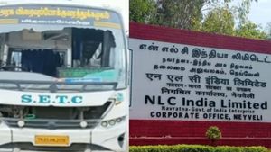  என்எல்சி விவகாரம்:  அரசு பேருந்துகள் மீது தாக்குதல்- 750 வெளி மாவட்ட போலீசார் கடலூரில் குவிப்பு! 