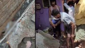 படபடவென சரிந்த படிக்கட்டுகள்.. இடிபாடுகளில் சிக்கி தொழிலாளி பலி.. 2 பேர் படுகாயம்.. மதுரையில் ஷாக்! 