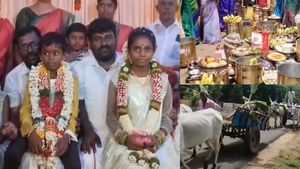 என்ன என்ன ஐட்டங்களோ! 10 மாட்டுவண்டி நிறைய, தாய்மாமன் சீர்னா இப்படி இருக்கனும்.. மிரண்ட புதுக்கோட்டை 