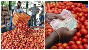  தக்காளி வாங்க லோன் தான் போடணும் போலயே! ரூ.200 தொட்டதால் ஷாக்! இப்போதைக்கு குறைய வாய்ப்பில்லையாம்