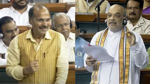 பகலா? இரவா? பாஜக இப்படி பேசுது.. அமித்ஷாவுக்கு ஸ்வீட் தான் கொடுக்கனும்.. கலாய்த்த காங்கிரஸ்.. ஏன் 