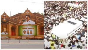  ஸ்தம்பித்த மதுரை.. போக்குவரத்தில் மாற்றம் செய்தும் லைன் கட்டி நின்ற வாகனங்கள்! இந்த வழியா போகாதீங்க 