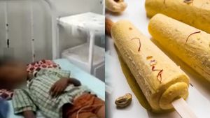 விழுப்புரத்தில் குல்பி ஐஸ் சாப்பிட்ட 40 சிறுவர்கள் உள்பட 85 பேருக்கு  வாந்தி, மயக்கம்.. ஒருவர் கைது 