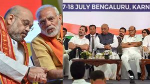 லோக்சபா தேர்தல் 2024.. பாஜகவிற்கு நோ மெஜாரிட்டி.. அடித்து ஆடும் 