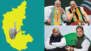 காங்கிரசுக்கு பெரிய ஷாக்! கர்நாடகாவில் அதிக இடங்களில் வெல்லும் பாஜக! இது லோக்சபா தேர்தல் சர்வே 