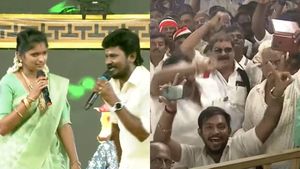 மன்னார்குடி கலகலக்க! மதுரை ஜில்லா மனமணக்க! செந்தில்கணேஷ் -ராஜலட்சுமி கச்சேரி! அதிமுக தொண்டர்கள் Vibe