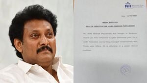 பெங்களூர் ஆஸ்பத்திரியில் அனுமதிக்கப்பட்ட அமைச்சர் அன்பில் மகேஷ் டிஸ்சார்ஜ்.. சென்னை திரும்புகிறார் 