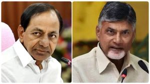  தெலுங்கானாவில் கேசிஆருக்கு சிக்கல்? தனித்து களமிறங்கும் சந்திரபாபு நாயுடு! இடையில் புகும் காங்கிரஸ்?