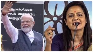 மோடியா நிலவுக்கு விண்கலம் அனுப்பினார்? பாஜகவின் தேர்தல் கருவியாகும் இஸ்ரோ! மஹூவா மொய்த்ரா அட்டாக் 