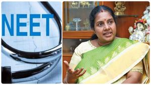 நீட் விலக்கு ரகசியம் இருப்பதாக ஒரு தமிழக அமைச்சர் சொன்னாரே, என்னாச்சு.. வானதி சீனிவாசன் கேள்வி