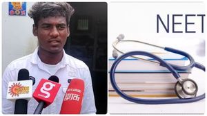  7.5% இட ஒதுக்கீடு + யூடியூப் வீடியோ.. முதல் முயற்சியிலேயே நீட் தேர்வில் வென்ற அரசு பள்ளி மாணவன்
