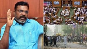 பற்றி எரியும் ஹரியானா.. “விஷ்வ இந்து பரிஷத்தின் மத வன்முறை”.. நாடாளுமன்றத்தில் விவாதிக்க திருமா மனு 