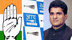  2024 லோக்சபா தேர்தல்.. காங்கிரஸுடன் கை கோர்க்க ரெடி! ஆம் ஆத்மி அதிரடி! தயக்கம் காட்டும் காங்.! ஏன்