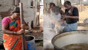 ஆட்டுக்கறி.. 80 கிடா + 2500 கிலோ அரிசி.. காரைக்குடி மூக்கை துளைத்த 