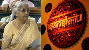 தமிழ் வளர்க்கும் ஆணவத்தில் சமஸ்கிருதம், இந்தியை கற்கவிடாமல் தடுத்தனர்!  நிர்மலா சீதாராமன் பகீர் புகார் 