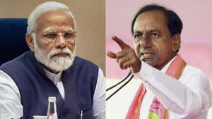 அக்னி பரீட்சைக்கு தயாரான கேசிஆர்..  2 தொகுதிகளில் போட்டியிடுவதன் பின்னணியில் பாஜக 