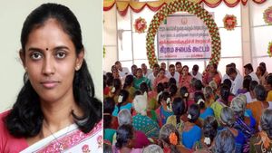 நாலரை வருஷமா ஏன் வரல மேடம்? இப்ப எதுக்கு வந்திருக்கீங்க! கரூர் எம்.பி.ஜோதிமணியை அலற விட்ட வாக்காளர்! 