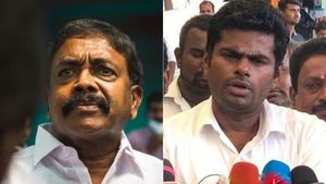அண்ணாமலை பேசிய பேச்சு.. உடனே போலீஸ் ஸ்டேஷனுக்கு ஓடிய காங்கிரஸ் எம்.எல்.ஏ! “திராணி இருக்கா?” சவால்! 