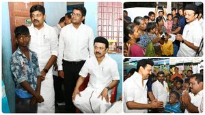 சர்ப்ரைஸ்! ராமேஸ்வரம் போகும் வழியில்.. மீனவர்கள் குடியிருப்புக்கு வண்டியை விட்ட முதல்வர் ஸ்டாலின்! 