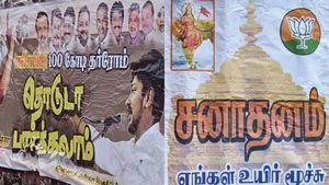 தொடுடா பார்க்கலாம்.. சனாதனம் உயிர் மூச்சு! கோவையில் போஸ்டர் யுத்தம்.. போட்டது பாருங்க போலீஸ் ஆர்டர்! 