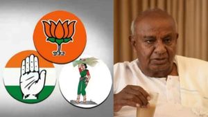 செம ட்விஸ்ட்.. பாஜக கூட்டணியில் ஜேடிஎஸ்! பல்டியடித்த தேவகவுடா! கர்நாடகாவில் காங்கிரசுக்கு செக்! ஆஹா 