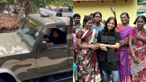 தெங்குமரஹடா கிராமத்துக்கே வந்த சுப்ரியாசாகு ஐஏஎஸ்.. காட்டை விட்டு வெளியேறும் மக்களின் அன்பு இதுதான் 