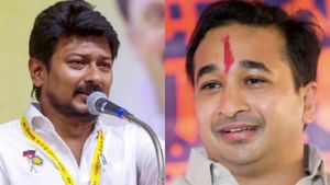 உதயநிதி சொந்த காலால் செல்ல முடியாது.. மகாராஷ்டிரா வந்தால் சம்பவம் செய்வோம் - பாஜக எம்எல்ஏ மிரட்டல் 