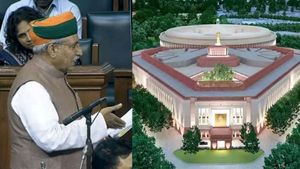 பெரும் எதிர்பார்ப்புக்கிடையே.. லோக்சபாவில் தாக்கலானது மகளிர் இட ஒதுக்கீடு மசோதா 