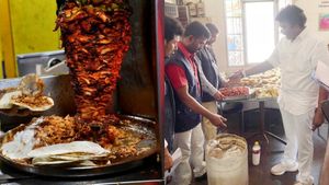 அழுகிய பழங்களில் ஜூஸ்! நாள்பட்ட 266 கிலோ இறைச்சிகள் பறிமுதல்! திருச்சியில் 9 கடைகளுக்கு நோட்டீஸ்! 