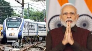  வந்தே பாரத் ரயில்களில் இதுவரை பயணம் செய்தவர்கள் எண்ணிக்கை.. பிரதமர் மோடி சொன்ன கணக்கு இது!
