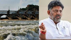 காவிரியில் இருந்து தமிழகத்திற்கு நீர் திறப்பது கடினம்.. கர்நாடக நலனே முக்கியம்.. டி கே சிவக்குமார் 