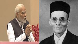 சுதந்திரப் போரில் சட்ட வல்லுநர் ”வீர சாவர்க்கர்” பங்களிப்பு.. சர்வதேச வழக்கறிஞர்கள் மாநாட்டில் மோடி!