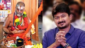 சனாதனத்தை எதிர்ப்பது ஈசல் கும்பல்! உதயநிதிக்கு தைரியம் இருந்தால்..! மன்னார்குடி ஜீயர் விட்ட சவால்! 
