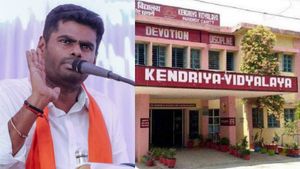 கேந்திரிய வித்யாலயா பள்ளிக்கு தமிழக அரசு நிலம் கொடுக்க மறுப்பு! அண்ணாமலை பரபரப்பு குற்றச்சாட்டு! 