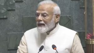 மகளிர் இடஒதுக்கீடு மசோதா- இந்த வேலையைச் செய்ய கடவுள் என்னைத் தேர்ந்தெடுத்தார்: லோக்சபாவில் மோடி 