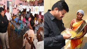 பட்டியல் பெண் சமைத்தால் பசங்க சாப்பிடாது.. அடாவடி பேசிய பெற்றோரை அலறவிட்ட கரூர் கலெக்டர் 