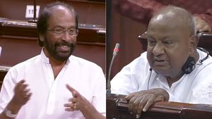  ராஜ்யசபாவில் காவிரி பிரச்சனையை கிளப்பிய தேவகவுடா-கடும் எதிர்ப்பை தெரிவித்த திமுக எம்பி திருச்சி சிவா