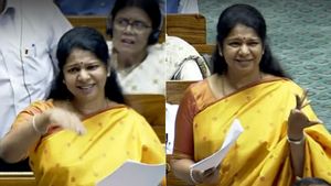  என்ன பேசினாலும் புரியாது- எதுக்கு புரியாம பேசுற? லோக்சபாவில் பாஜகவினரை தமிழில் தெறிக்கவிட்ட கனிமொழி!