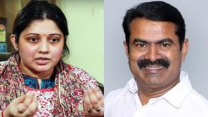 கன்னட நடிகர் எனது கணவரா? இத வந்து கர்நாடகாவுல சொல்லி பாருங்க.. சீமானுக்கு விஜயலட்சுமி பதிலடி 