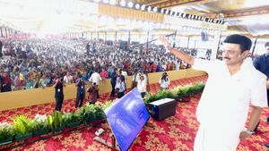 கொங்கு மண்டல திமுக பூத் கமிட்டி கூட்டம்! செந்தில்பாலாஜி பெயரை உச்சரிக்காத முதலமைச்சர் ஸ்டாலின்! 