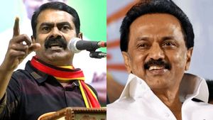 ஆயிரம் இருந்தாலும் அவர் எங்க சிஎம்.. ஸ்டாலினுக்காக வரிந்து கட்டிய சீமான்! கன்னட அமைப்புக்கு கண்டனம் 