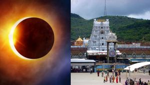 ஐப்பசி பவுர்ணமியில் வரும் சந்திர கிரகணம்.. திருப்பதி ஏழுமலையான் கோவிலில் 8 மணி நேரம் தரிசனம் ரத்து 
