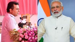 பாஜகவுடன் கூட்டணியா? வெறிநாயா கடிச்சிருக்கு? 110 இடத்தில் டெபாசிட் நஹி: மோடிக்கு கேசிஆர் மகன் பதிலடி