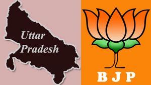 நாடாளுமன்ற தேர்தல்.. உத்தரப் பிரதேசத்தை அப்படியே தட்டி தூக்கும் பாஜக! வெளியான சர்வே முடிவுகள் 
