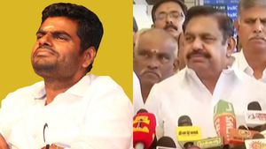என்னது திமுக- பாஜக இடையே போட்டியா? மக்கள் கிட்ட போய் கேளுங்க.. அண்ணாமலைக்கு எடப்பாடி நறுக் பதிலடி! 