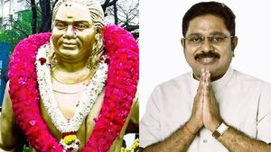முத்துராமலிங்கத் தேவர் குருபூஜை! அக்.30ஆம் தேதி பசும்பொன் செல்லும் டிடிவி தினகரன்! எகிறும் டென்ஷன்! 