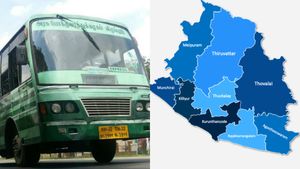 அரசு பஸ்ஸில் 